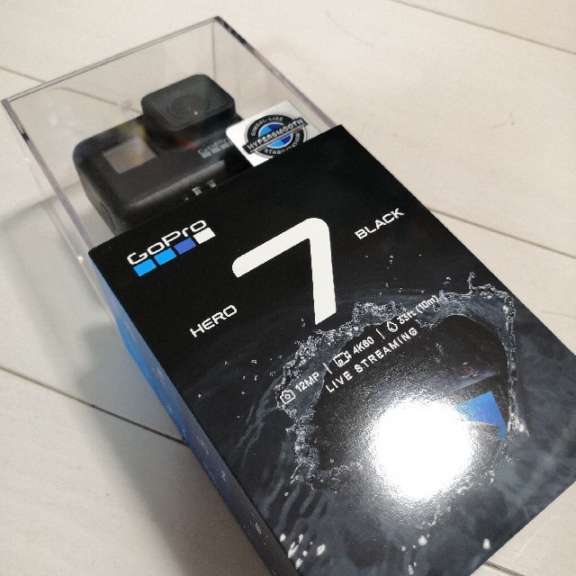 GoPro(ゴープロ)のGoPro HERO 7 BLACK スマホ/家電/カメラのカメラ(ビデオカメラ)の商品写真