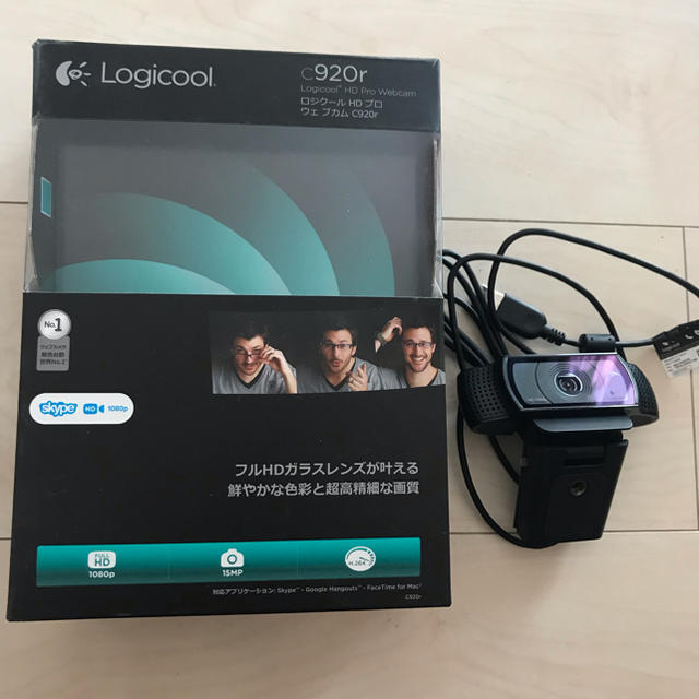 logicool カメラ c920r ウェブカメラ スマホ/家電/カメラのPC/タブレット(PC周辺機器)の商品写真