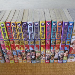 ワンピース 英語版 one piece 1-78巻の通販 by あさむらただし｜ラクマ