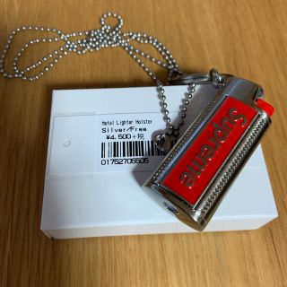 シュプリーム(Supreme)のsupreme metal lighter holster  ノースフェイス(ネックレス)