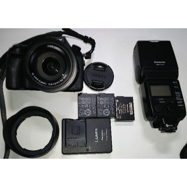 Panasonic(パナソニック)のLUMIX DMC-FZ1000、DMW-FL500中古 スマホ/家電/カメラのカメラ(コンパクトデジタルカメラ)の商品写真