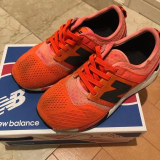 ニューバランス(New Balance)のニューバランス スニーカー オレンジ 20cm(スニーカー)