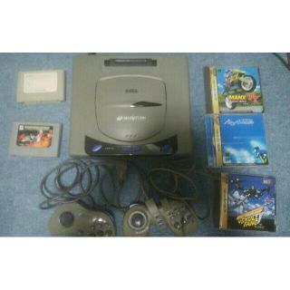 セガ(SEGA)のセガサターン　中古　ソフト28本セット(家庭用ゲーム機本体)