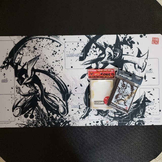 ポケモンカード デッキケース 墨絵列伝 メガジュカイン ゲッコウガ