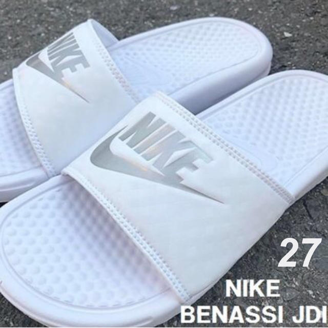 27cm NIKE BENASSI JDI WHITE