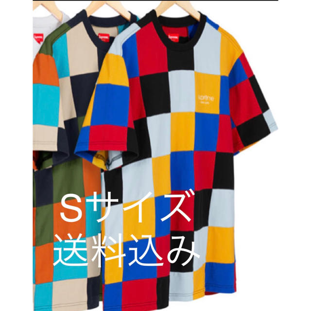 【Sサイズ送料込】supreme Patchwork Pique Tee RED