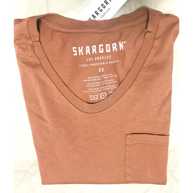 ドゥーズィエムクラス★SKARGORN ポケツキワイドＴシャツ タグ付き新品