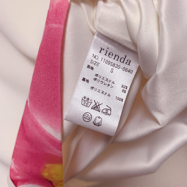 rienda(リエンダ)のrienda ワンピース レディースのワンピース(ミニワンピース)の商品写真