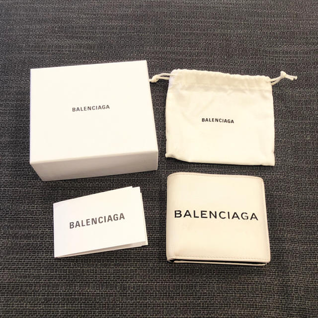 Balenciaga(バレンシアガ)のBALENCIAGA レザーウォレット 財布 メンズのファッション小物(折り財布)の商品写真