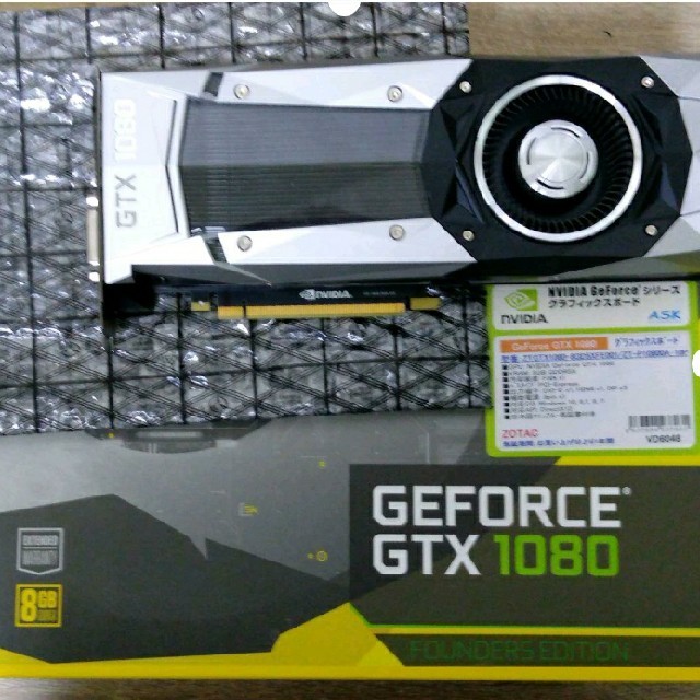 GTX 1080 Founders Edition セット ネジあり品PCパーツ