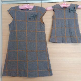 ザラキッズ(ZARA KIDS)の★セール中★【ZARA】ウールのお揃いワンピース(ワンピース)