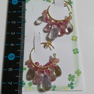 ピアス ハンドメイド 新品(ピアス)