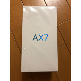 アンドロイド(ANDROID)のOPPO  AX7  【売約済み】(スマートフォン本体)
