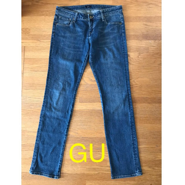 GU(ジーユー)の【さおり  様☆専用】ジーンズ スキニーデニム【GU】〔ストレッチ〕☺︎ レディースのパンツ(デニム/ジーンズ)の商品写真