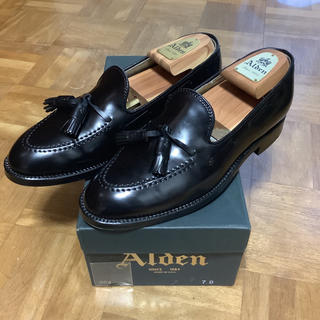オールデン(Alden)のUNITED ARROWS購入 ALDEN664 タッセルローファー  US7D(ドレス/ビジネス)