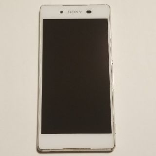 ソニー(SONY)のdocomo Xperia Z4 ホワイト SIMロック解除済(スマートフォン本体)