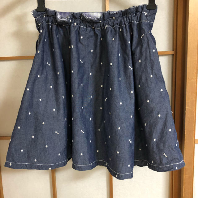 pom ponette(ポンポネット)のpom ponette スカートＬ160 キッズ/ベビー/マタニティのキッズ服女の子用(90cm~)(スカート)の商品写真