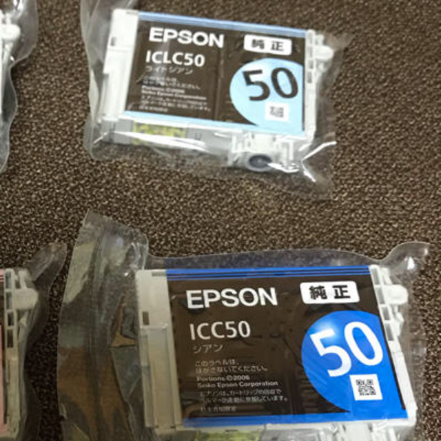 EPSON(エプソン)のジミン様専用 EPSON エプソン プリンター 純正 インクカードリッチ 50 スマホ/家電/カメラのPC/タブレット(PC周辺機器)の商品写真