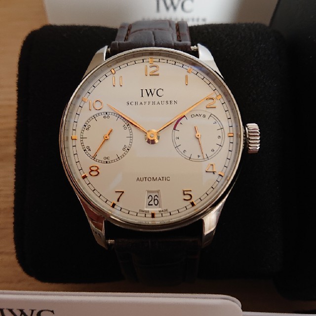 IWC(インターナショナルウォッチカンパニー)のIWC ポルトギーゼ 7days メンズの時計(腕時計(アナログ))の商品写真