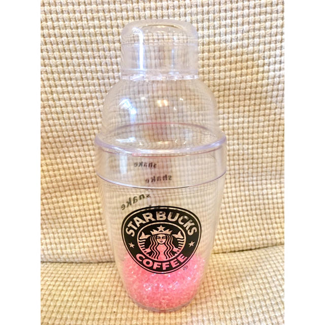 Starbucks Coffee(スターバックスコーヒー)の新品未使用❤️スターバックス❤️クリアシェイカー❤️レア非売品キャンペーン品 インテリア/住まい/日用品のキッチン/食器(タンブラー)の商品写真