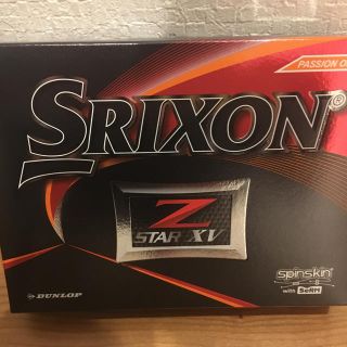 ダンロップ(DUNLOP)のゴルフボール SRIXON Z-STAR XV  1ダース(12個入り)(その他)