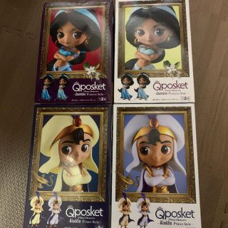 ディズニー(Disney)のQposket アラジン ジャスミン 4体セット(フィギュア)