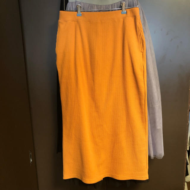 UNIQLO(ユニクロ)のユニクロ リブタイトスカート レディースのスカート(ロングスカート)の商品写真