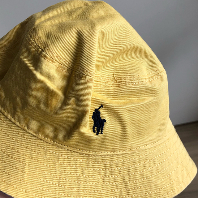 POLO RALPH LAUREN(ポロラルフローレン)の在庫2点あり！ラルフローレン キッズ 帽子 リバーシブル バケットハット キッズ/ベビー/マタニティのこども用ファッション小物(帽子)の商品写真