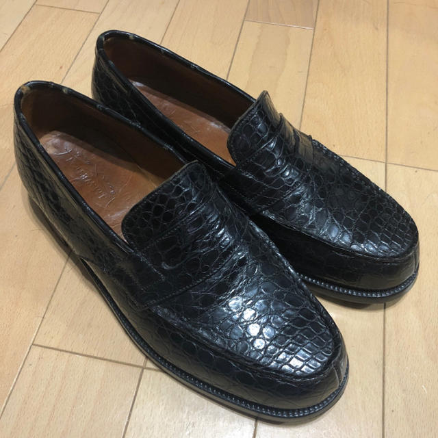 J.M.weston クロコダイル ローファー 【ギフト】 55.0%OFF xn