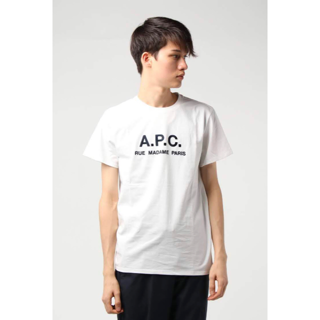 A.P.C(アーペーセー)の【未使用】A.P.C.半袖Tシャツ メンズS(日本人メンズM)apcアーペーセー メンズのトップス(Tシャツ/カットソー(半袖/袖なし))の商品写真