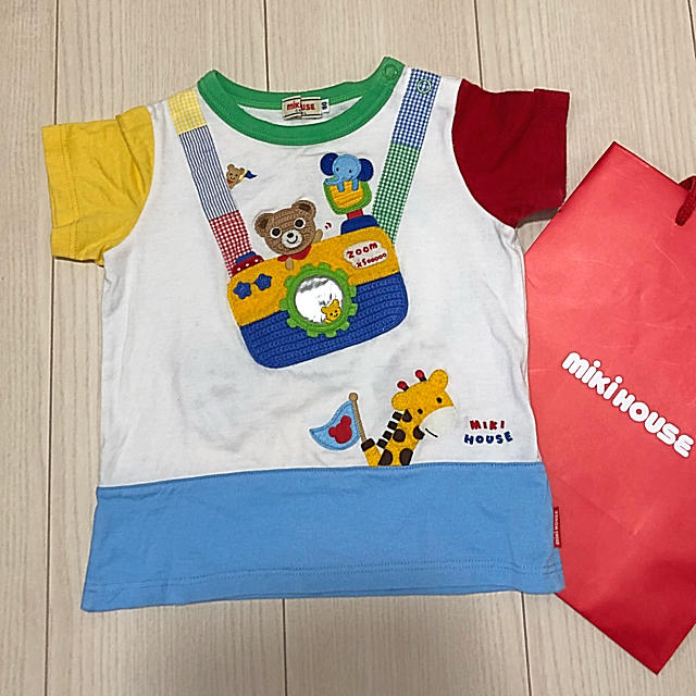 mikihouse(ミキハウス)のミキハウス 90 カメラTシャツ  キッズ/ベビー/マタニティのキッズ服男の子用(90cm~)(Tシャツ/カットソー)の商品写真