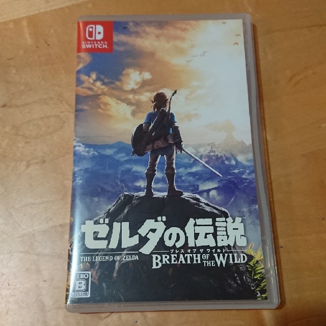 美品 ゼルダの伝説 ブレスオブザワイルド switch