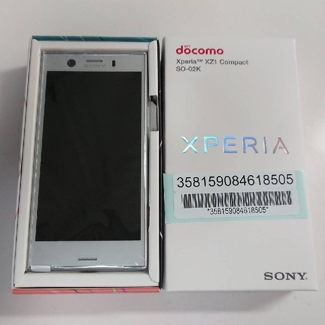 スマホ/家電/カメラXperia XZ1 Compact SO-02K SIMフリー シルバー