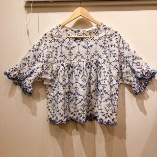 ザラ(ZARA)のZARA ブラウス(シャツ/ブラウス(半袖/袖なし))