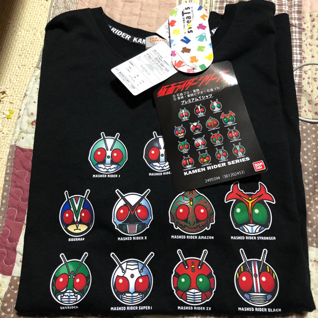 しまむら(シマムラ)の仮面ライダー昭和シリーズLLサイズ メンズのトップス(Tシャツ/カットソー(半袖/袖なし))の商品写真