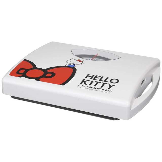 ♡限定品♡ ハローキティ タニタ体重計 アナログ ヘルスメーター 電池