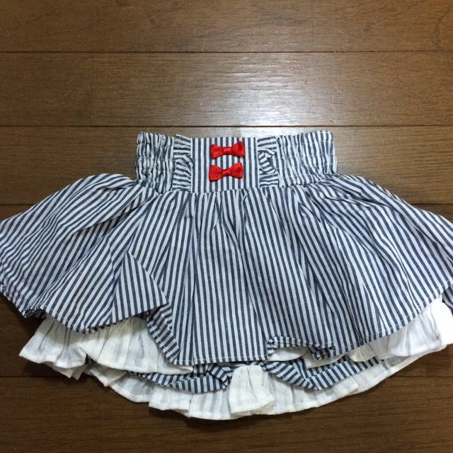 可愛い❤︎ボーダースカート セール中 キッズ/ベビー/マタニティのベビー服(~85cm)(スカート)の商品写真