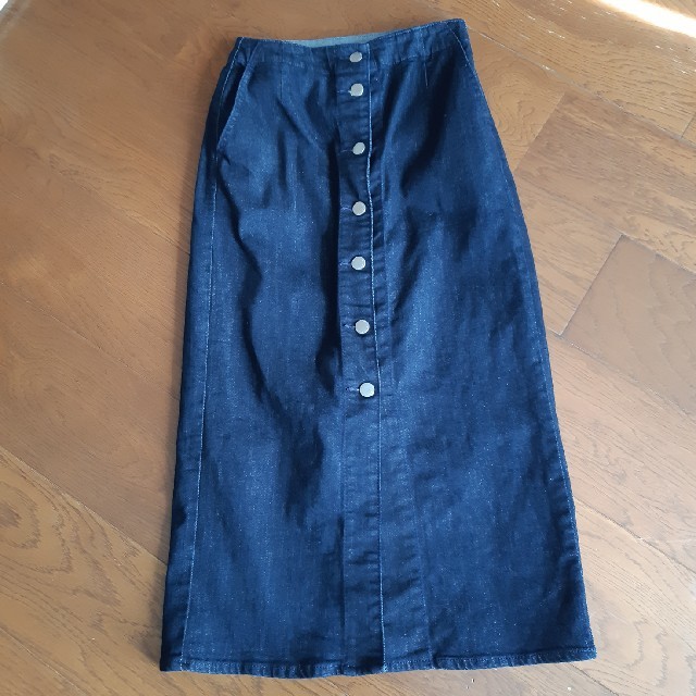 GU(ジーユー)のGUジーンズスカート レディースのスカート(ロングスカート)の商品写真