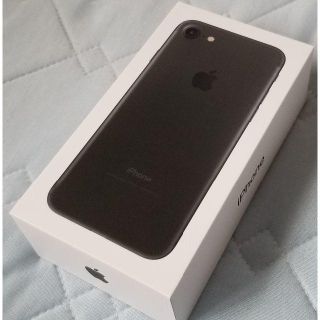 アイフォーン(iPhone)の新品 docomo iPhone7 32GB 黒(SIMロック解除済)(スマートフォン本体)