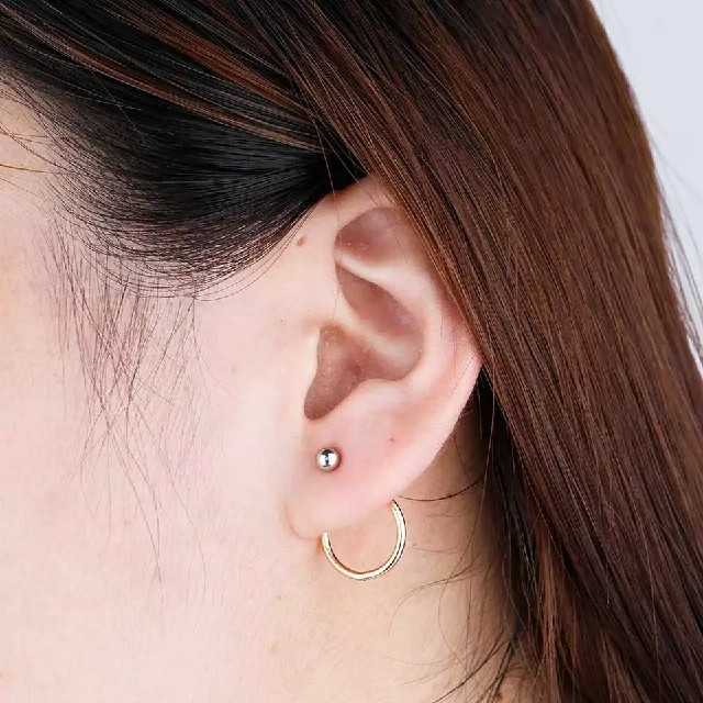 Shinzone(シンゾーン)のring pierce❤︎ 【silver】 レディースのアクセサリー(ピアス)の商品写真