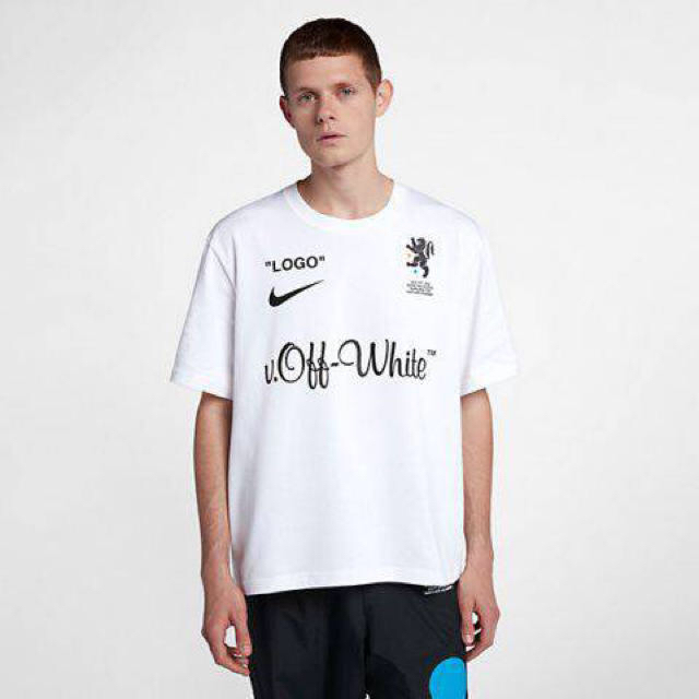 NIKE OFF-WHITE TEE SIZE-M NIKELAB