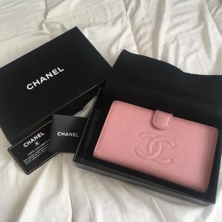 シャネル(CHANEL)のCHANELキャビアスキン♡長財布(財布)