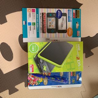 ニンテンドー2DS(ニンテンドー2DS)のNewニンテンドー2DS LL ブラック×ライムセット(家庭用ゲーム機本体)