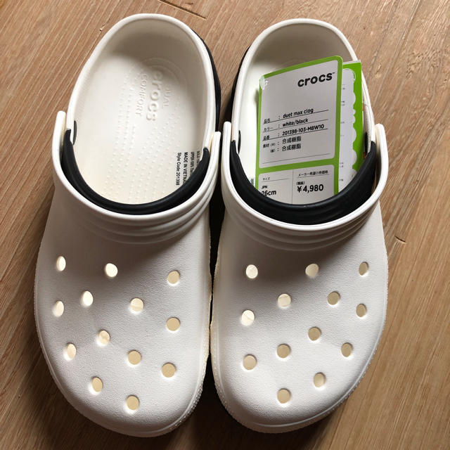 crocs(クロックス)のcrocs   26㎝  White メンズの靴/シューズ(サンダル)の商品写真