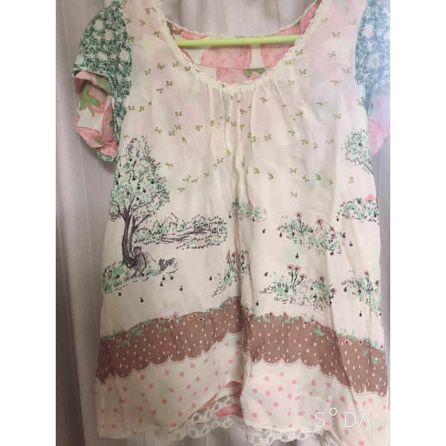 franche lippee(フランシュリッペ)の最終値下げ♡フランシュリッペ いちご チュニック レディースのトップス(チュニック)の商品写真