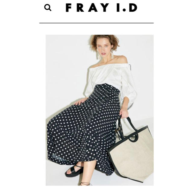 FRAY I.D(フレイアイディー)のフレイアイディ^_^ナロースカート レディースのスカート(ロングスカート)の商品写真