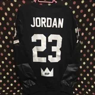 JORDAN トレーナー レザー(スウェット)