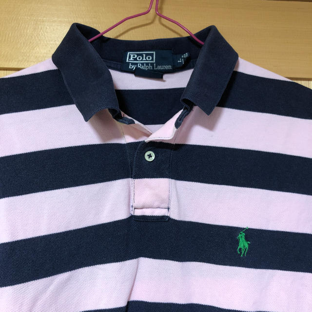 POLO RALPH LAUREN(ポロラルフローレン)のラルフローレン  ボーダーシャツ ポロシャツ メンズのトップス(ポロシャツ)の商品写真