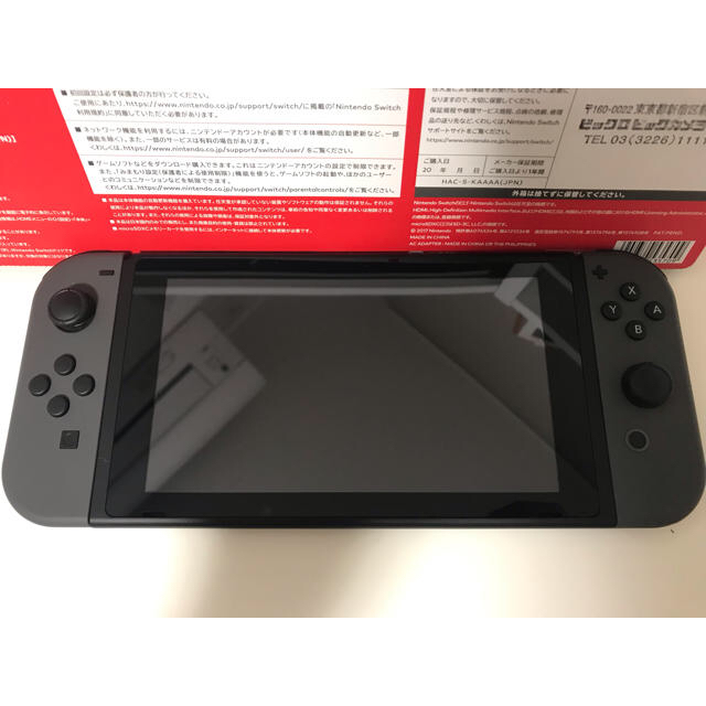 switch 保証書付き