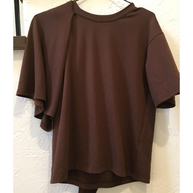 Ameri VINTAGE(アメリヴィンテージ)のAmeri♡CARRY CUT TEE レディースのトップス(Tシャツ(半袖/袖なし))の商品写真